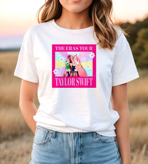 Groovy Flora The Eras Tour Taylor Swift 2023 Concert T Shirt