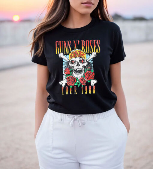 Guns N Roses Tour 1988 Vintage T Shirt