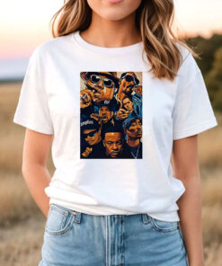 Hip Hop Legends All Together 2PAC Tee Snoop Dogg T Shirt