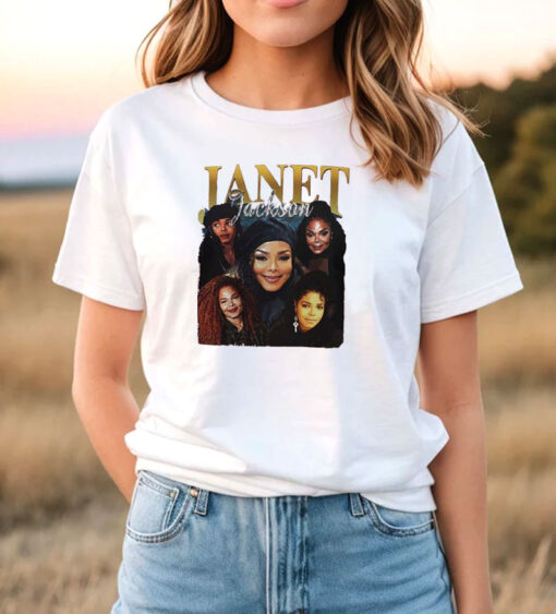 Hip Hop R&b Rock Rapper Janet JacksonVintage T Shirt