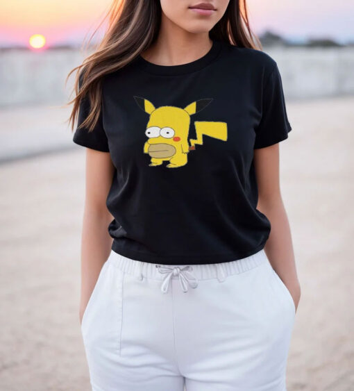 Homer Pikachu Funny T Shirt