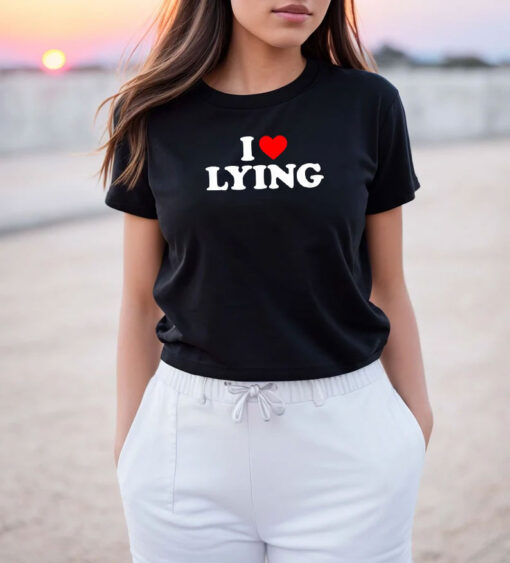 I Heart Lying T Shirt