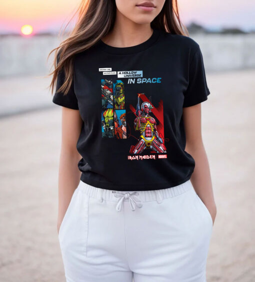 Iron Maiden X Marvel Somewhere In Time Guardians Galaxy T Shirt