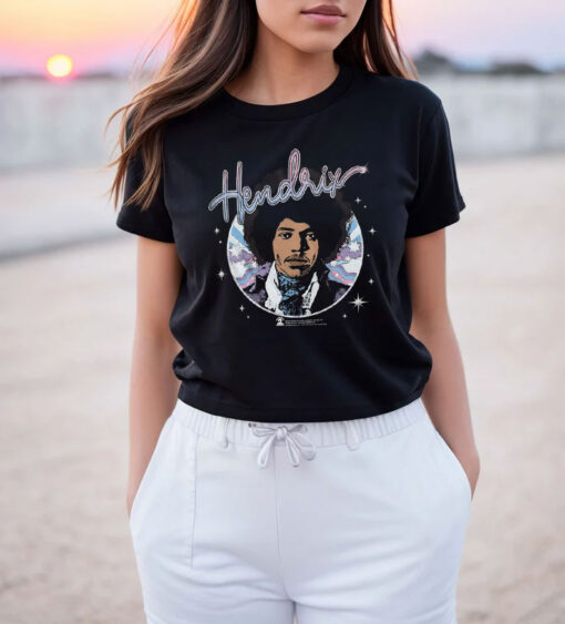 Jimi Hendrix Psychedelic Circle T Shirt