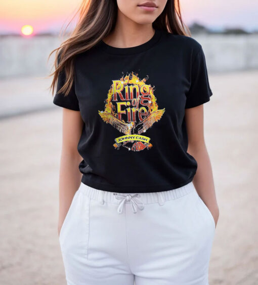 Johnny Cash Ring Of Fire T Shirt