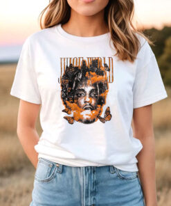 Juice WRLD Butterflies Portrait T Shirt