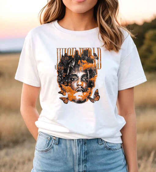 Juice WRLD Butterflies Portrait T Shirt