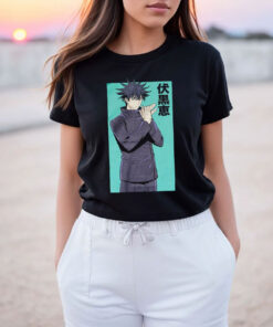 Jujutsu Kaisen Megumi Fushiguro Portrait T Shirt