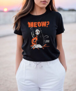 Killer Cat Meow Halloween T Shirt