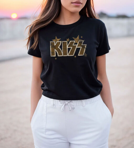 Kiss Stars Logo T Shirt