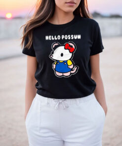 Kitty Hello Possum T Shirt