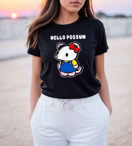 Kitty Hello Possum T Shirt