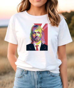 Kurt Cobain Nirvana Rock Legend Pop Art T Shirt