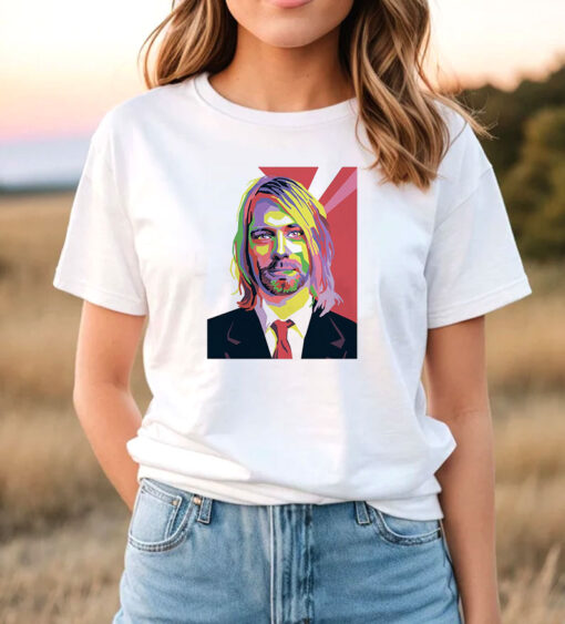 Kurt Cobain Nirvana Rock Legend Pop Art T Shirt