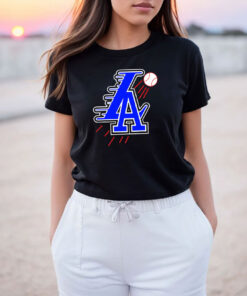 La Dodgers X Lakers Los Angeles Dodgers T Shirt