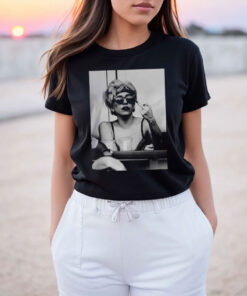 Lady Gaga Middle Finger Retro T Shirt