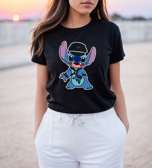 Leather Stitch Funny T Shirt