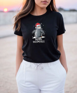 Penguin Merry Kissmyass Christmas T Shirt