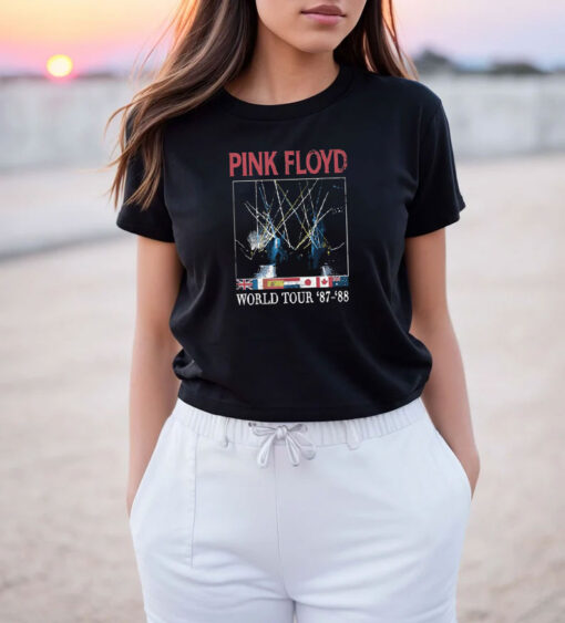 Pink Floyd World Tour '87 '88 Vintage T Shirt