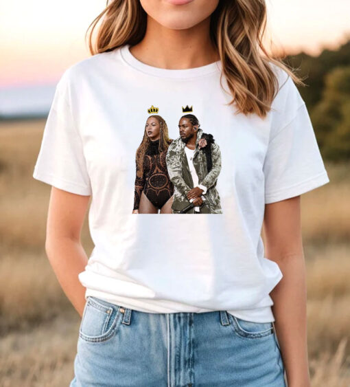 Queen Beyonce & king Kendrick Lamar T Shirt