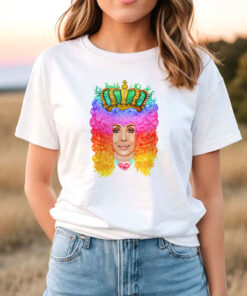 Rainbow Hair Cherilyn Sarkisian T Shirt