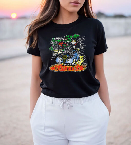 Rat Fink Shirt Hot Rod Death T Shirt