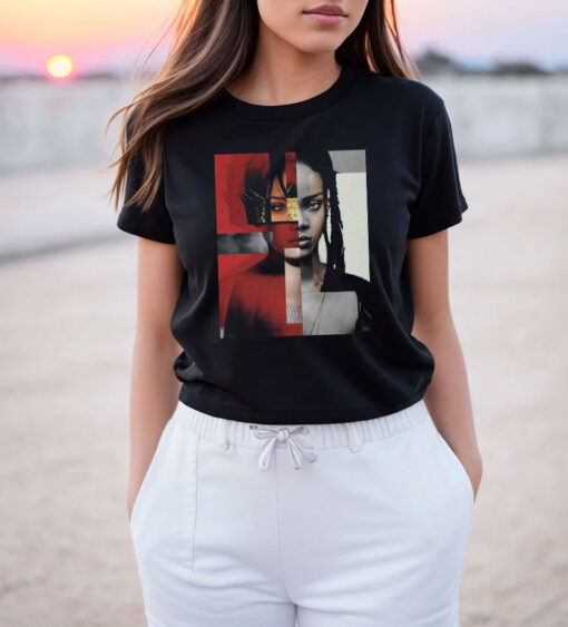 Rihanna Album Collage T Shirt