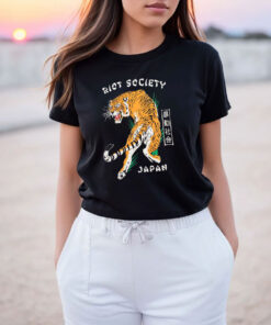 Riot Society Tiger Japan T Shirt