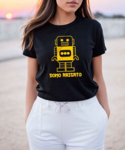 Robot Japanese Domo Arigato T Shirt