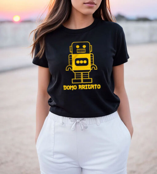 Robot Japanese Domo Arigato T Shirt