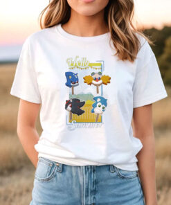 Sonic The Hedgehog Summer Popsicles T Shirt