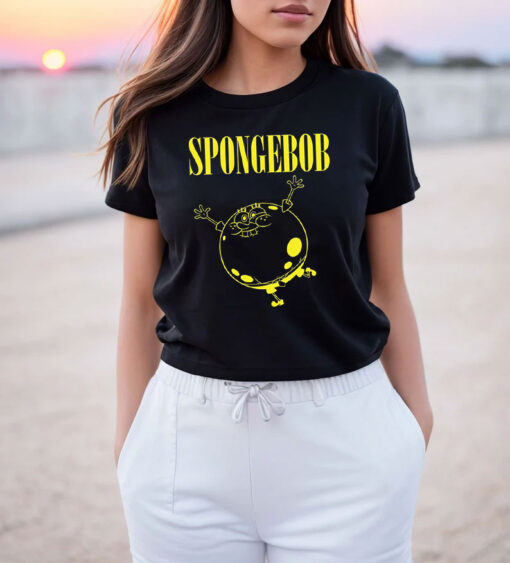 Spongebob Squarepants Inflated Sponge Movie T Shirt