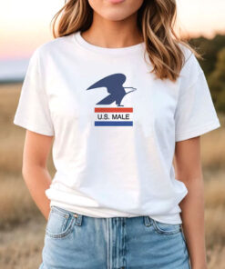 U.S Male Mail Logo And Hilarious T Shirt