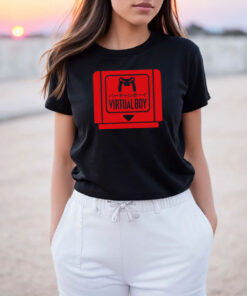 Virtual Boy Game Cartridge Inspired T Shirt