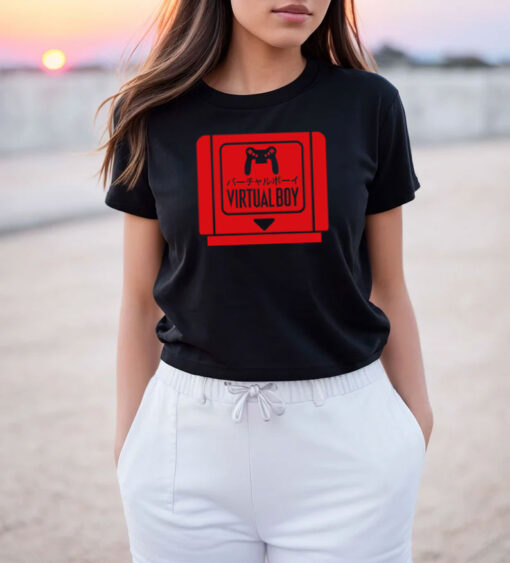 Virtual Boy Game Cartridge Inspired T Shirt