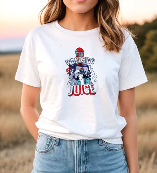 Wheezing The Juice Blue Sky T Shirt