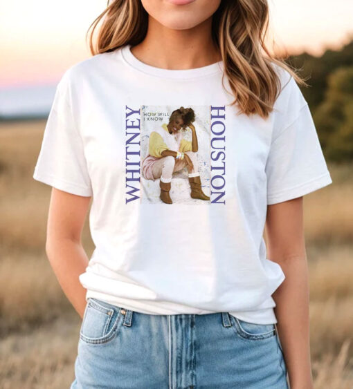 Whitney Houston Whitney Pastel How Will I Know T Shirt