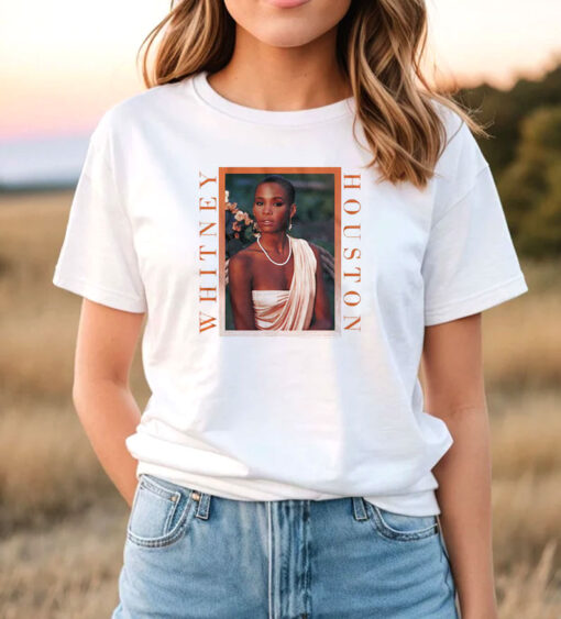 Whitney Peachy Border Vintage T Shirt