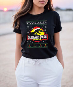 Jurassic Park Christmas T Shirt