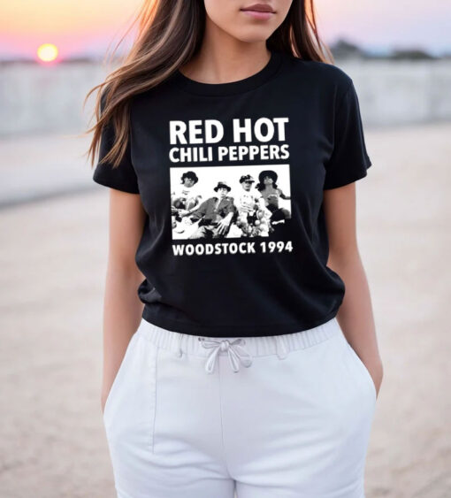 Red Hot Chili Peppers Woodstock 1994 T Shirt