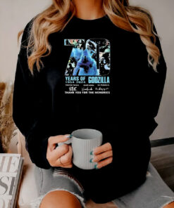 70 Years Of 1954 2024 Godzilla Thank You For The Memories Sweatshirt