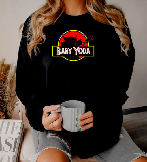 Baby Park Jurassic Baby Yoda Sweatshirt