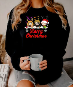 Harry Potter Happy Christmas Cartoon Sweatshirt