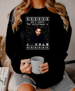 J Cole Rapper Ugly Christmas Sweatshirt