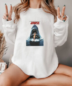 Jaws 2 Retro Movie Poster Sweatshirt