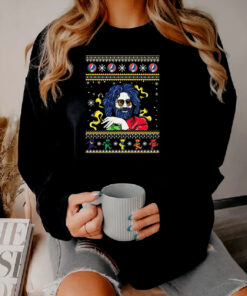 Jerry Garcia Grateful Dead Dancing Bears Christmas Sweatshirt