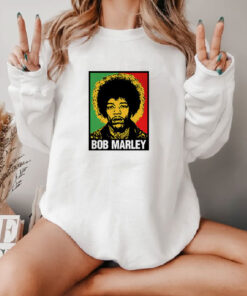 Jimi Hendrix Bob Marley Sweatshirt