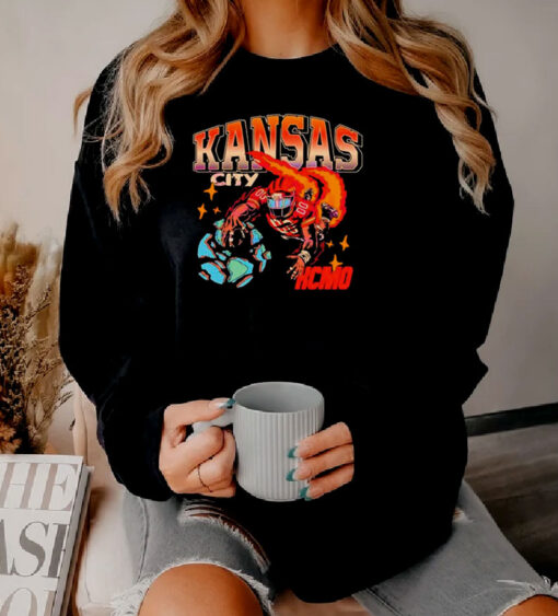 Kansas City Football Player Retro Sweatshirt