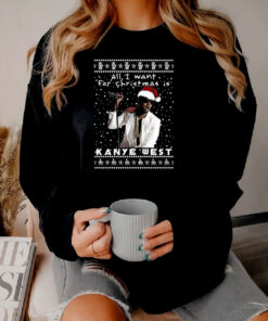 Kanye West Rapper Ugly Christmas Sweatshirt