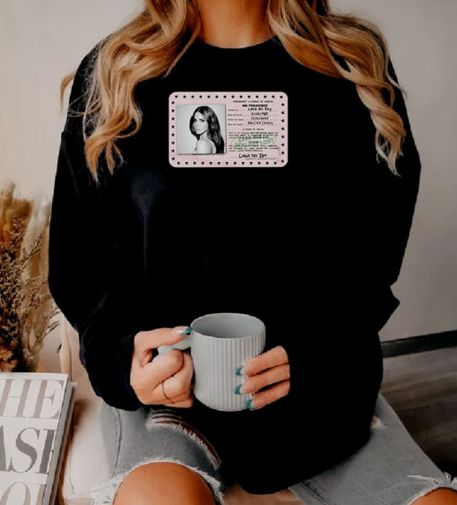 License Of Travel Card Lana Del Rey Sweatshirt